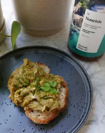 Eggs with hemp